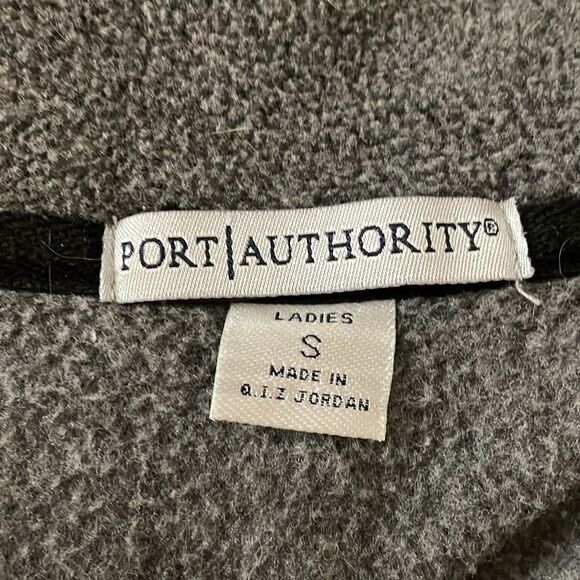 Port Authority Ladies R-Tek Pro Fleece Full-Zip Vest | grey | size S - Picture 6 of 8